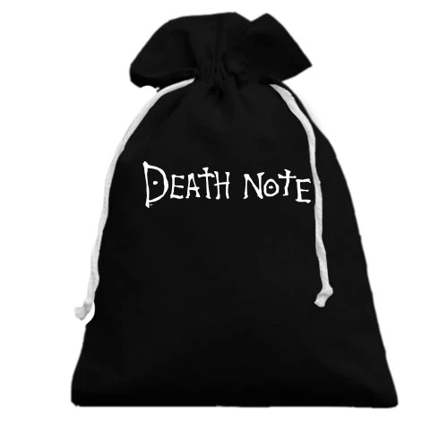 Подарунковий мішечок, чорний, death note 3