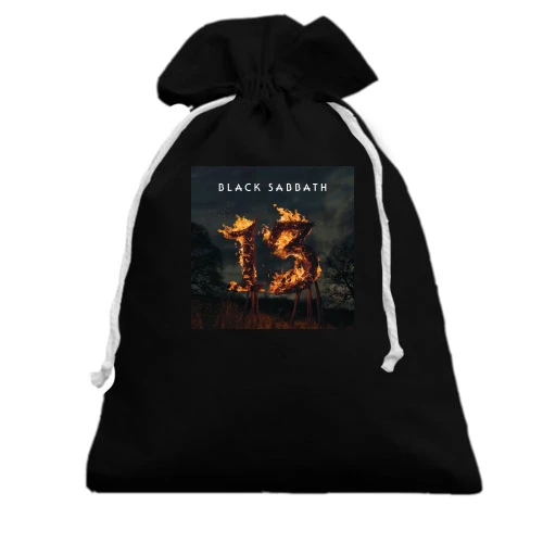 Подарунковий мішечок, Чорний, Black Sabbath - 13