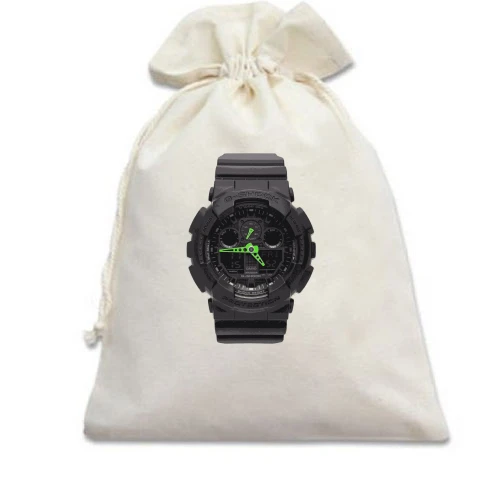 Подарунковий мішечок, Білий, g shock