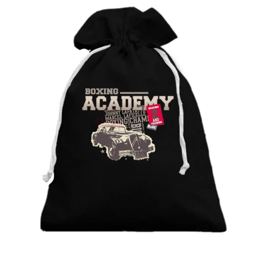 Подарунковий мішечок Boxing academy car