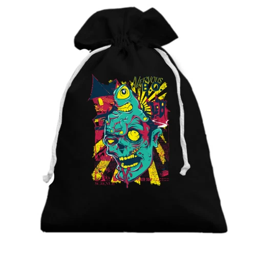 Подарочный мешочек Nervous Zombie
