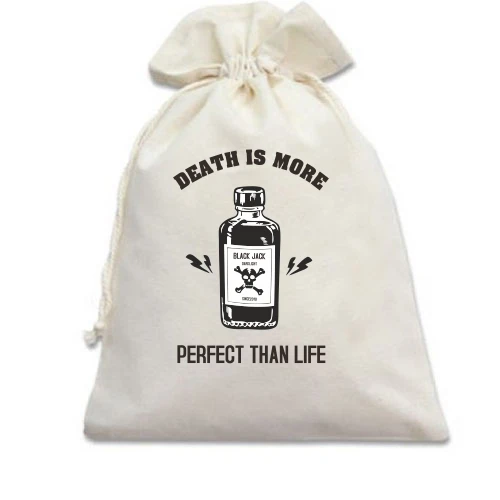 Подарочный мешочек Death is more perfect than life