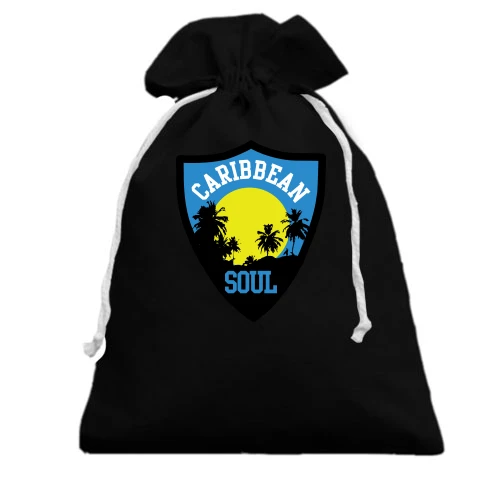 Подарунковий мішечок, Чорний, caribbean soul