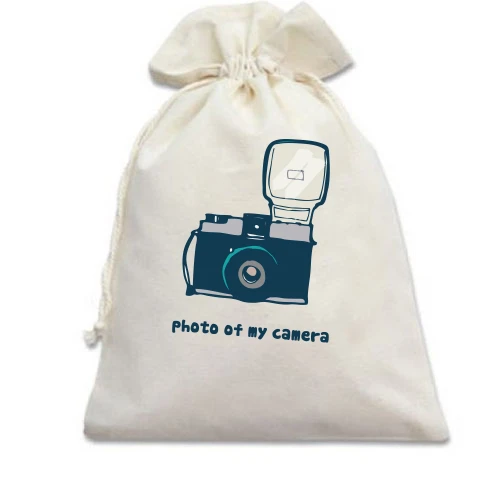 Подарунковий мішечок, Бежевий, photo of my camera