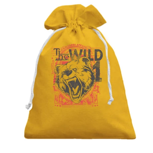 Подарочный мешочек, Желтый, the wild