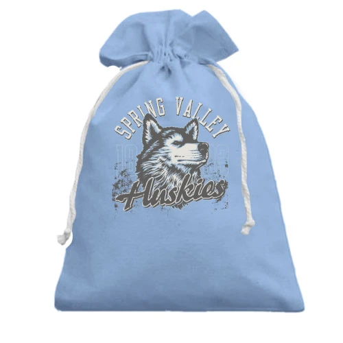 Подарочный мешочек spring valley huskies