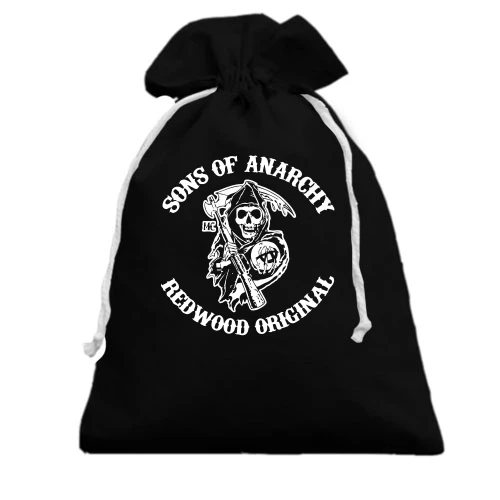 Подарочный мешочек, черный, Sons of Anarchy