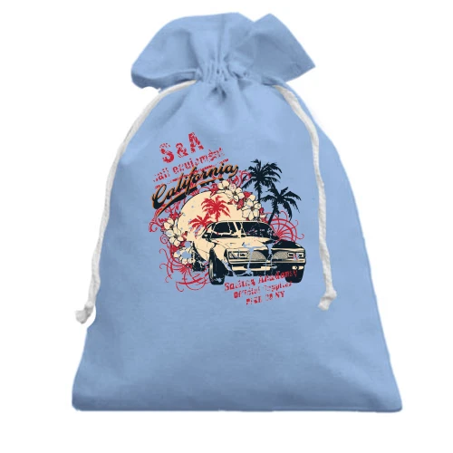 Подарочный мешочек california car
