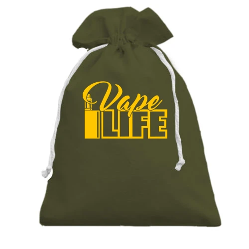 Подарунковий мішечок Vape life 2