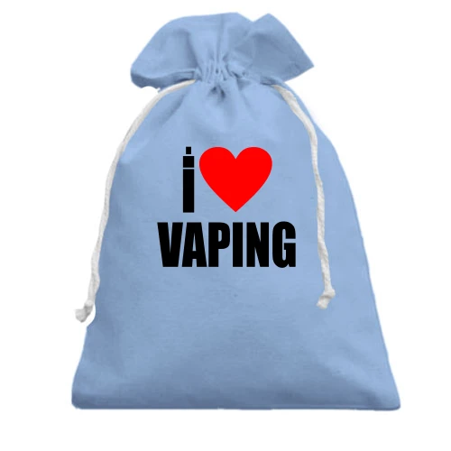 Подарунковий мішечок I love Vaping