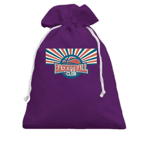 Подарунковий мішечок, Фіолетовий, basketball club