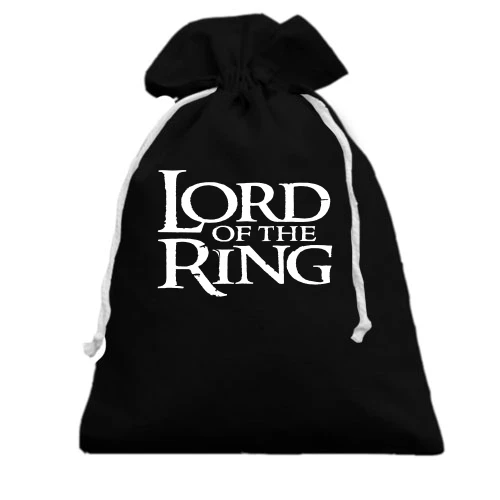 Подарунковий мішечок, чорний, Lord of the Rings