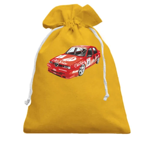 Подарунковий мішечок, Жовтий, Alfa Romeo racing car