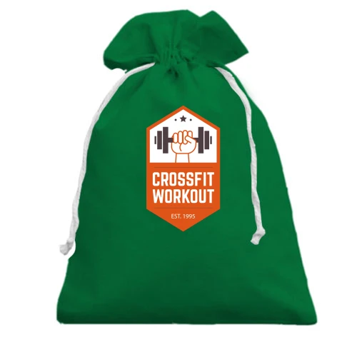 Подарочный мешочек crossfit workout