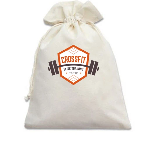 Подарочный мешочек, Белый, crossfit elite training