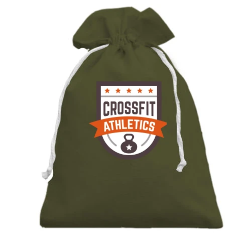 Подарочный мешочек, Черный, crossfit athletics 2