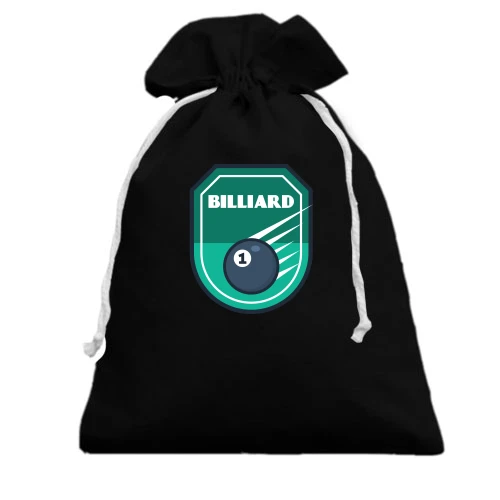 Подарунковий мішечок, білий, Billiard