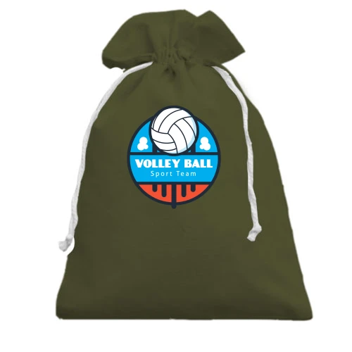 Подарунковий мішечок, хакі, Volleyball