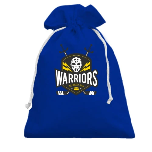 Подарочный мешочек warriors ice hockey