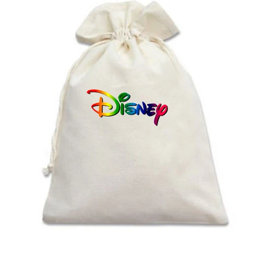 Подарочный мешочек, белый, Disney