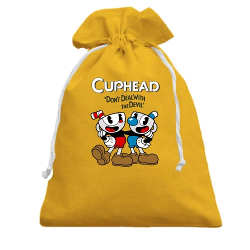 Подарунковий мішечок, Жовтий, Cuphead