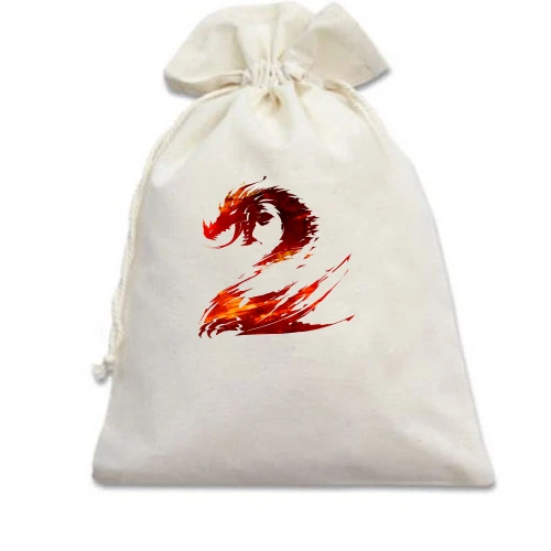 Подарочный мешочек Guild Wars 2 logo
