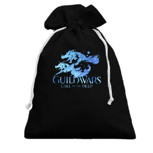 Подарочный мешочек, Черный, Guild Wars 2 Call of the Deep