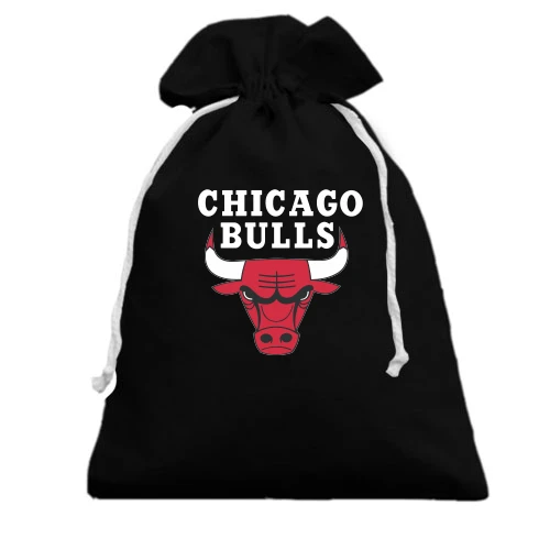 Подарунковий мішечок, чорний, Chicago bulls