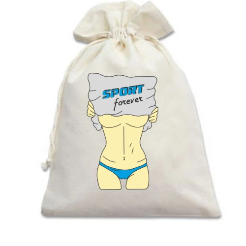 Подарунковий мішечок Sport forever