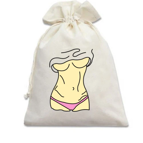 Подарочный мешочек Woman body (2)