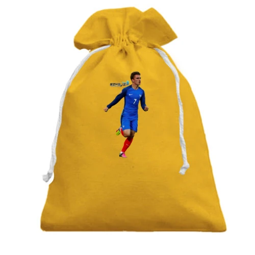 Подарочный мешочек, Желтый, c Antoine Griezmann