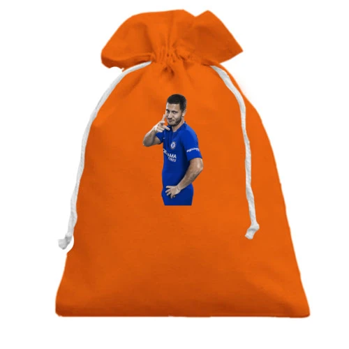 Подарочный мешочек, Оранжевый, c Eden Hazard