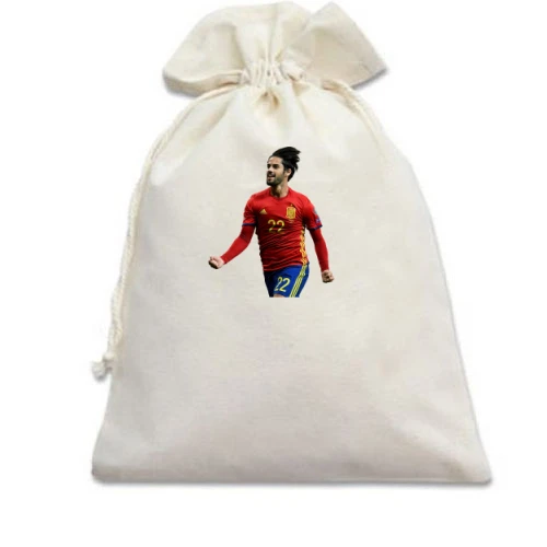 Подарочный мешочек c Isco Spain national football team