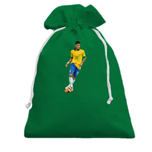 Подарочный мешочек с Neymar Brazil