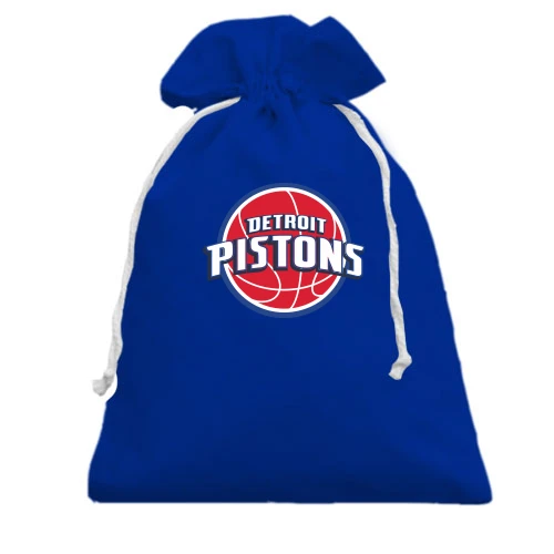 Подарунковий мішечок, блакитний, Detroit Pistons