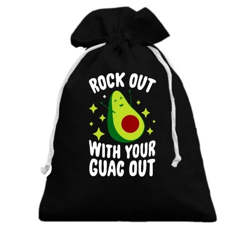 Подарунковий мішечок, чорний, Rick out