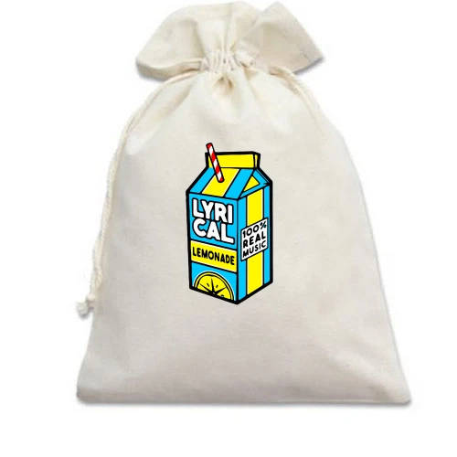 Подарунковий мішечок, Білий, Lyrical Lemonade