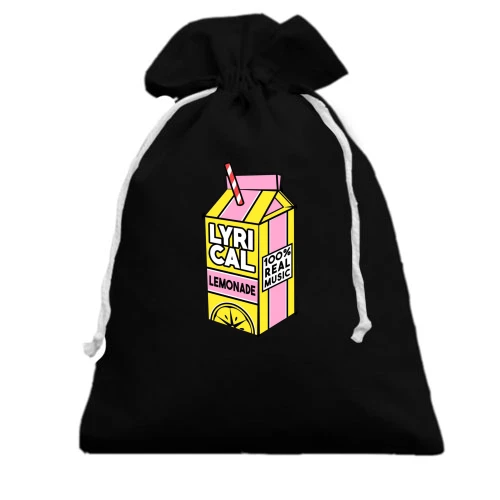 Подарунковий мішечок, Чорний, Lyrical Lemonade (2)