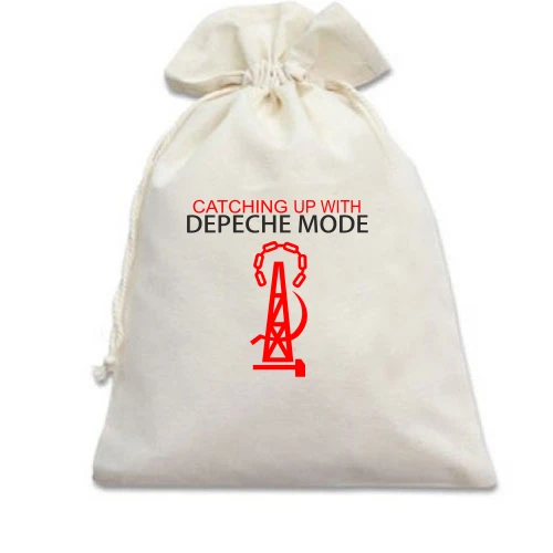 Подарочный мешочек, Белый, Depeche Mode catching up this
