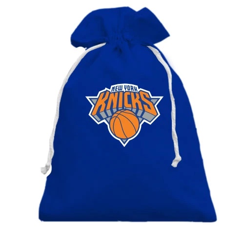 Подарунковий мішечок, блакитний, New York Knicks