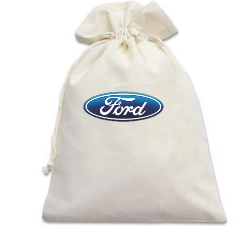 Подарочный мешочек, белый, Ford
