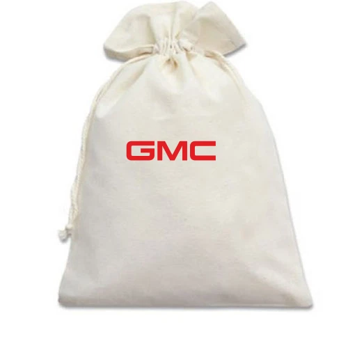 Подарочный мешочек, белый, GMC