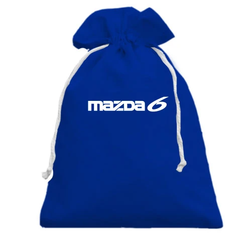 Подарочный мешочек, голубой, Mazda 6