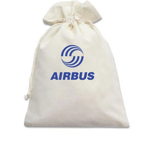 Подарочный мешочек с логотипом Airbus
