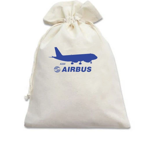 Подарунковий мішечок, білий, Airbus A320