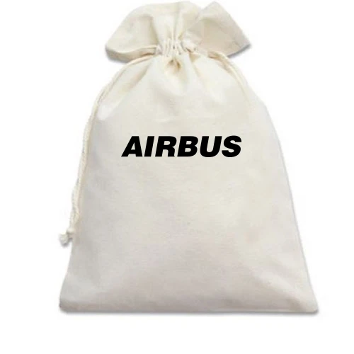 Подарочный мешочек с надписью Airbus