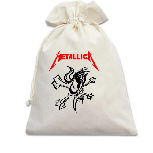 Подарочный мешочек, Белый, Metallica (Live at Wembley stadium 2)