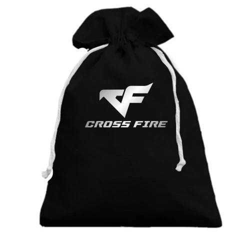 Подарочный мешочек, Черный, Cross Fire