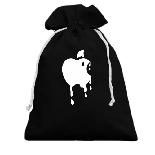 Подарунковий мішечок, чорний, Танучий Apple
