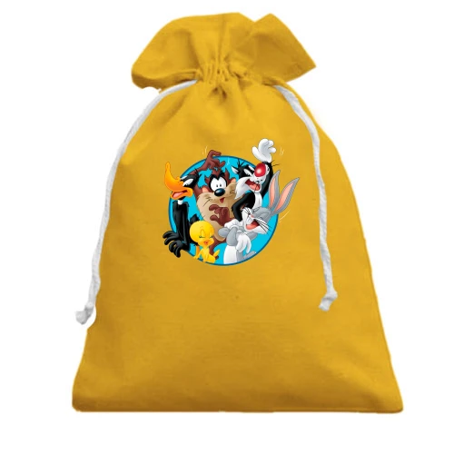 Подарочный мешочек с героями Looney Tunes